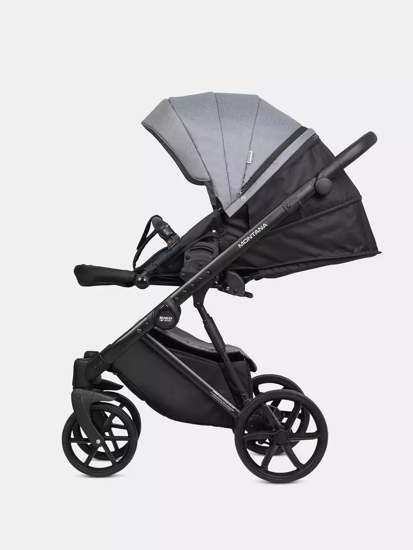 Коляская 3 в 1 Riko Basic Montana 2025 52 Grey
