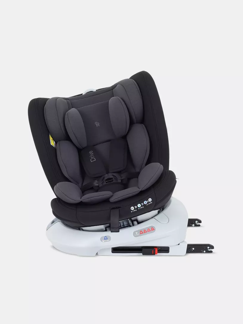 Автокресло Rant Drive Isofix 0/1/2/3 (0-36 кг) Grey