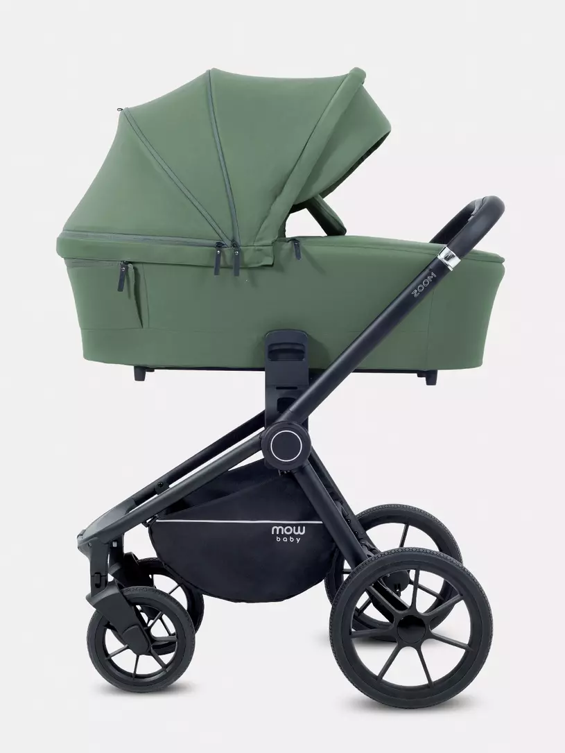 Коляска 3 в 1 Mowbaby Zoom PU Olive