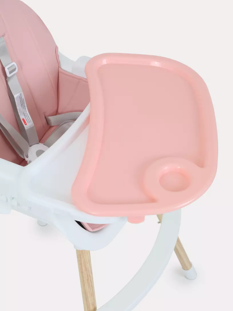 Стульчик для кормления Mowbaby Crispy pink