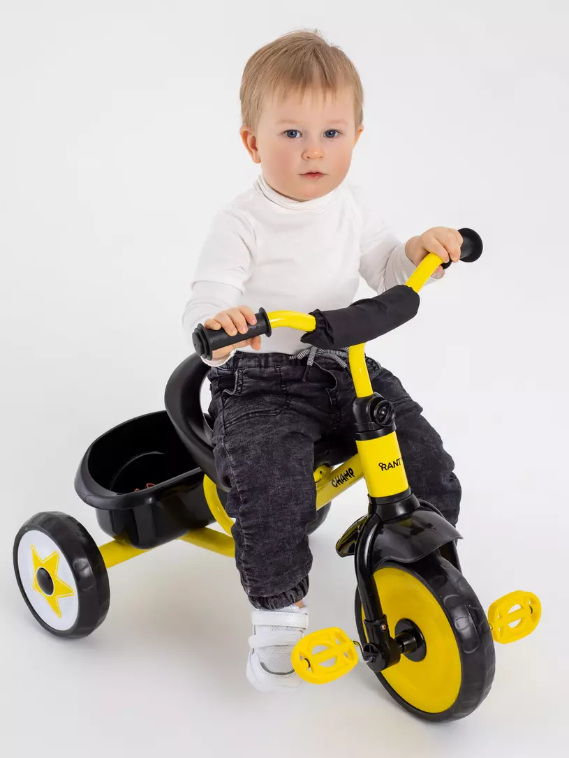 Велосипед трехколесный Rant Basic Champ Yellow
