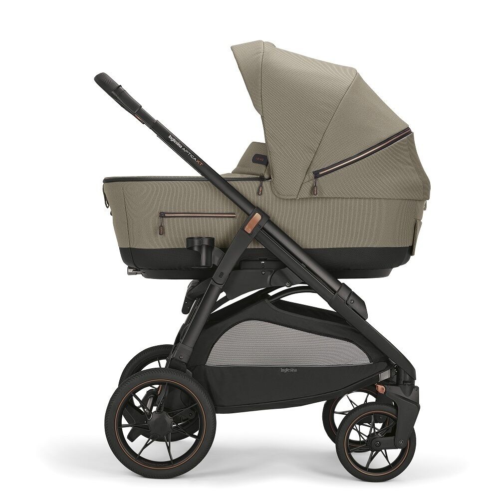 Коляска 3 в 1 i-Size Inglesina Aptica XT New с подставкой под люльку Standup, Tuareg Beige