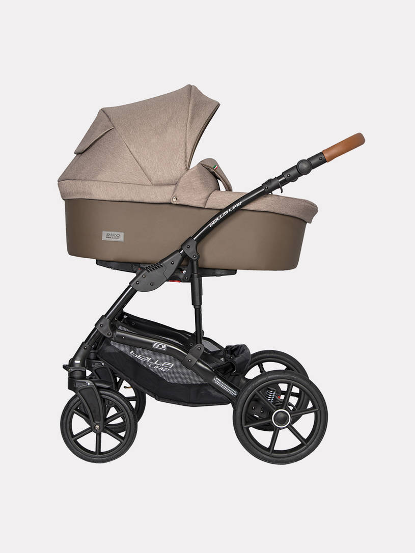 Коляска 2 в 1 Riko Basic Bella Life 05 Mokka коричневый