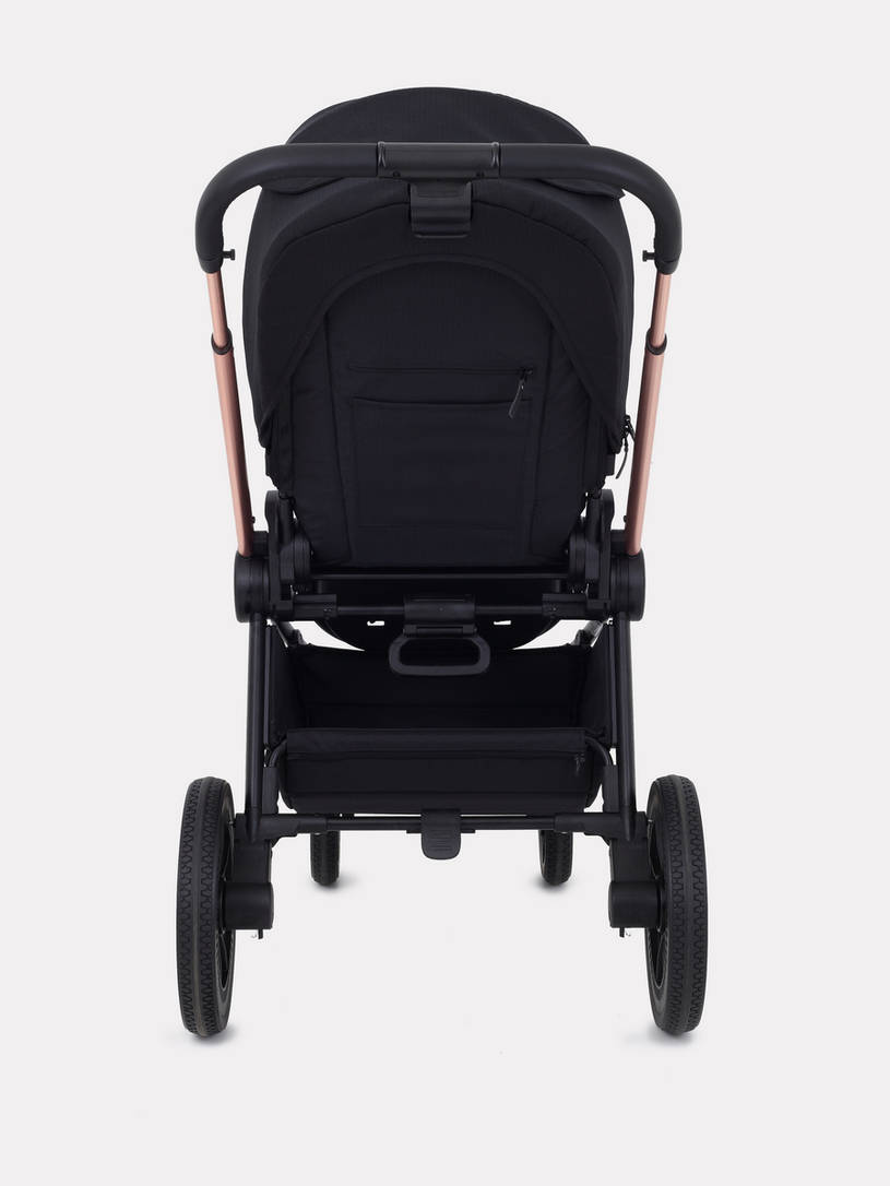 Коляска 2 в 1 MOWBaby ZOOM PU RA086 Gold Black