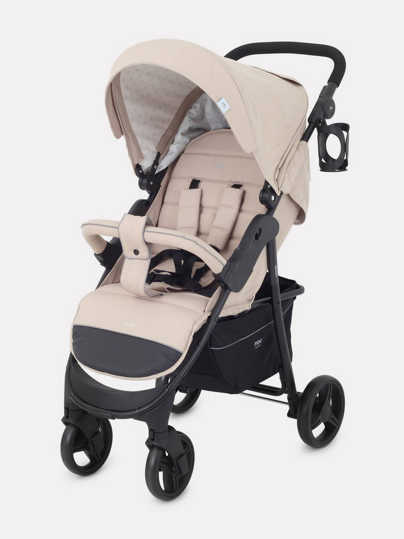 Коляска прогулочная Mowbaby Cross 2024 beige