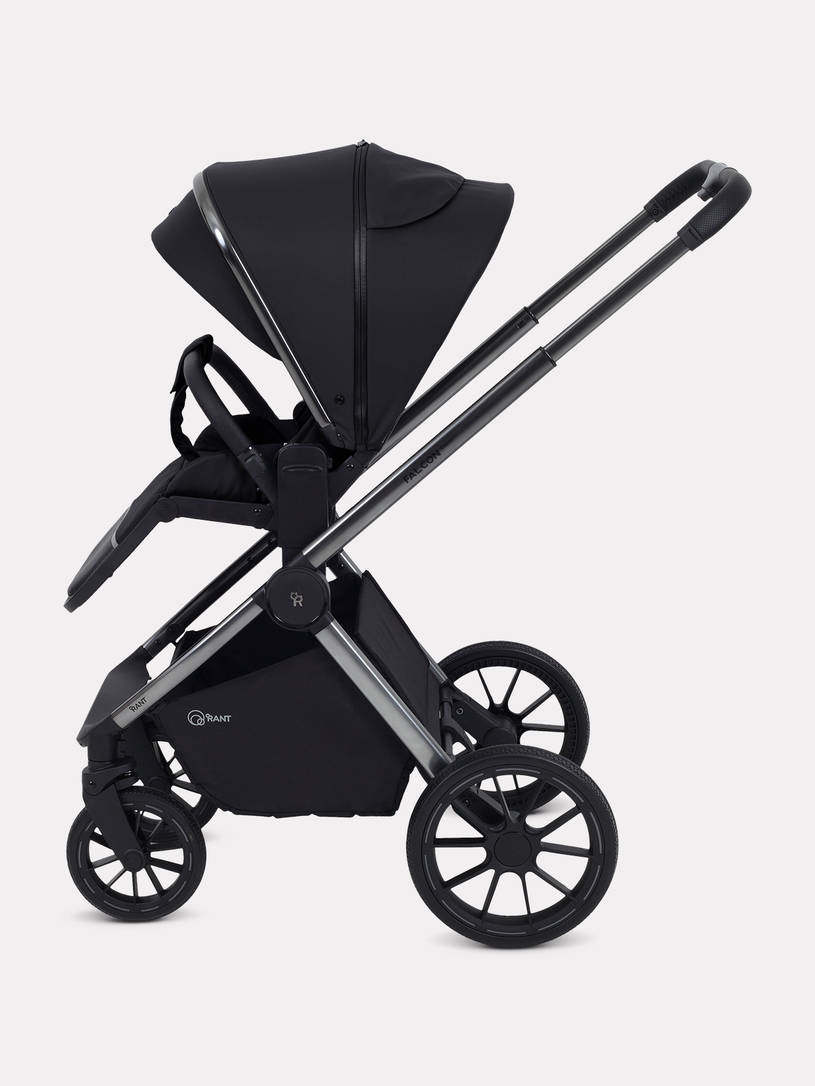 Коляска 2 в 1 Rant Falcon Therm Black