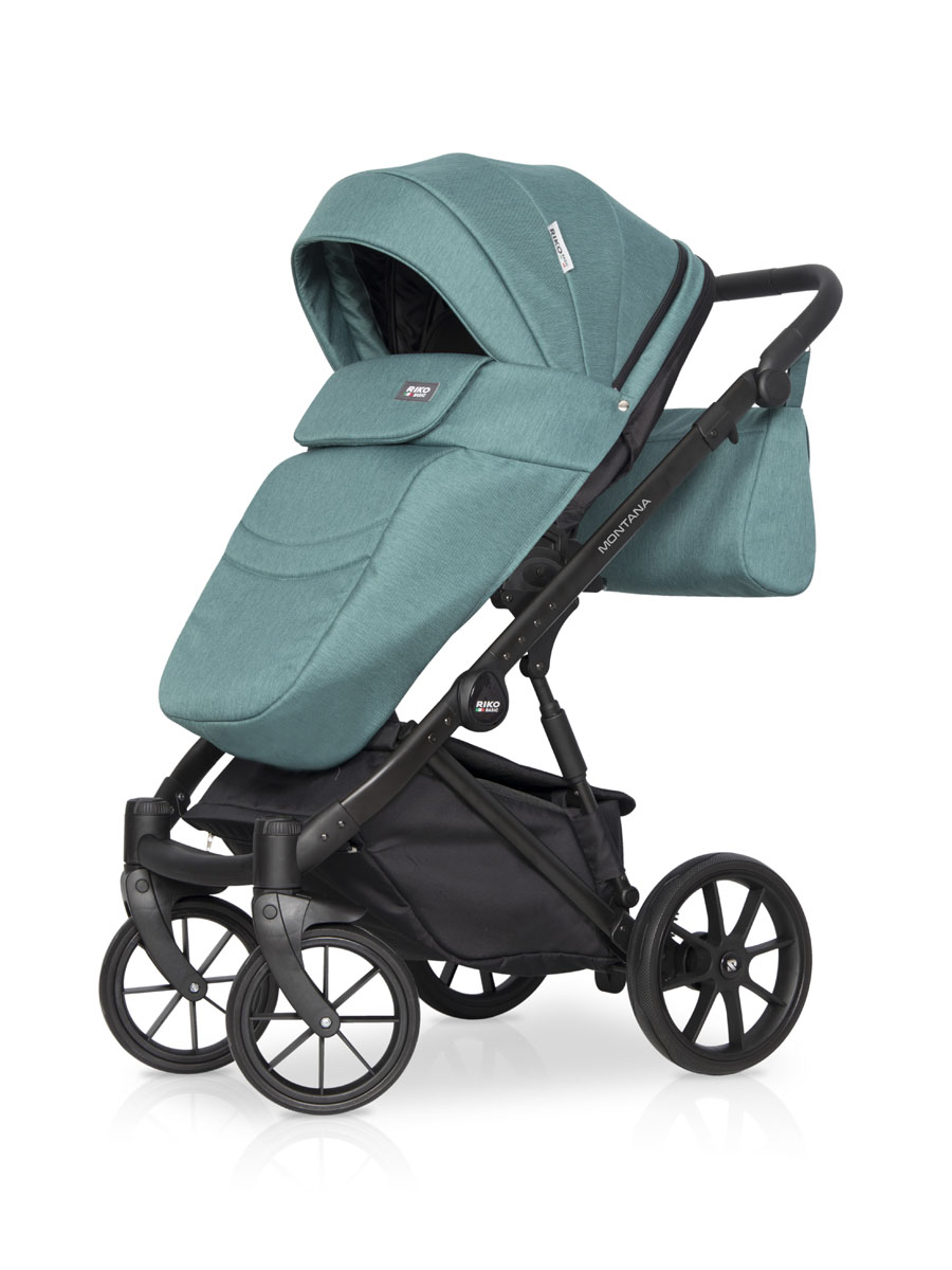 Коляска 3 в 1 Riko Basic Montana 06 зеленый
