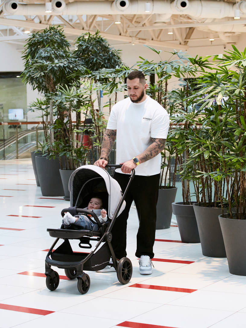 Коляска 2 в 1 Rant Basic Energy Grey