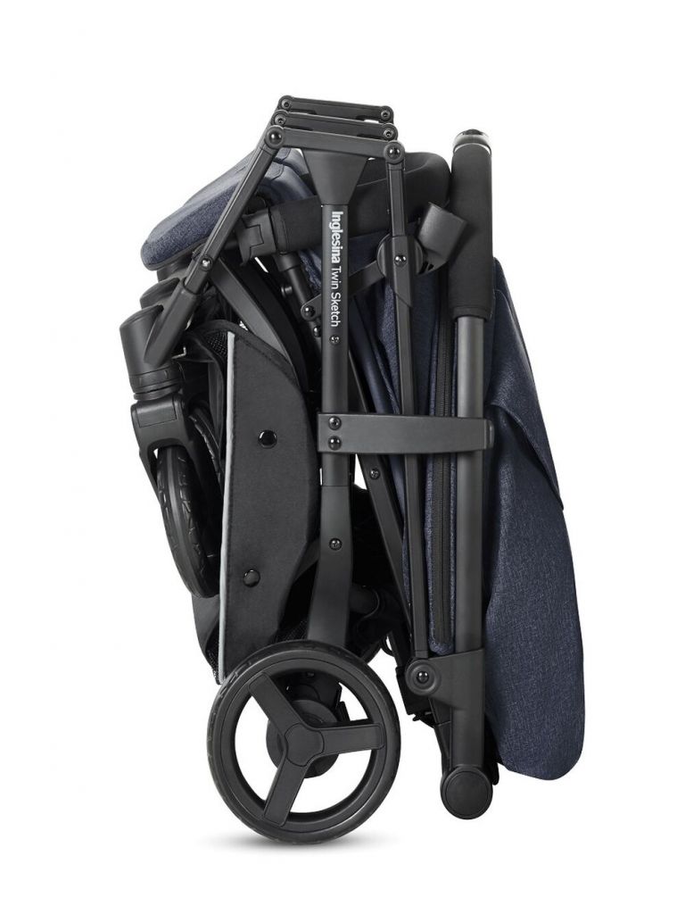 Прогулочная коляска Inglesina Twin Sketch , Black Navy