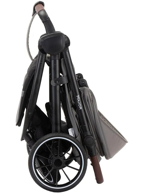 Детская прогулочная коляска Sevillababy Major серo-коричневый