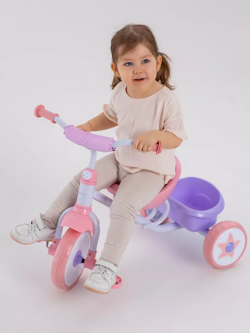 Велосипед трехколесный Rant Basic Champ Pink