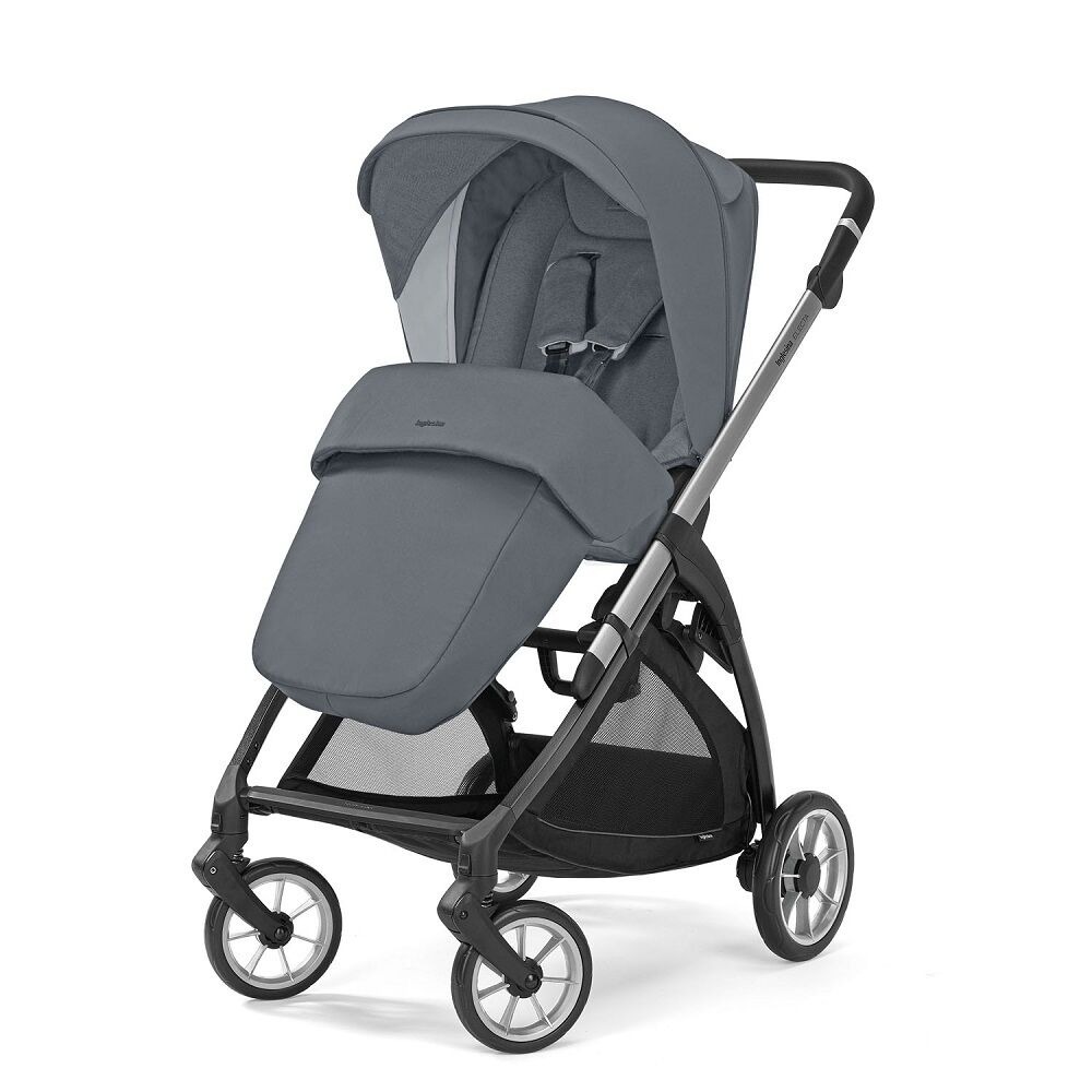 Коляска 3 в 1 i-Size Inglesina Electa с подставкой под люльку Standup, Union Grey
