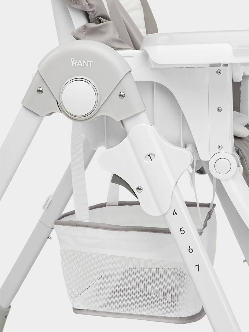 Стульчик для кормления Rant Cream mineral silver