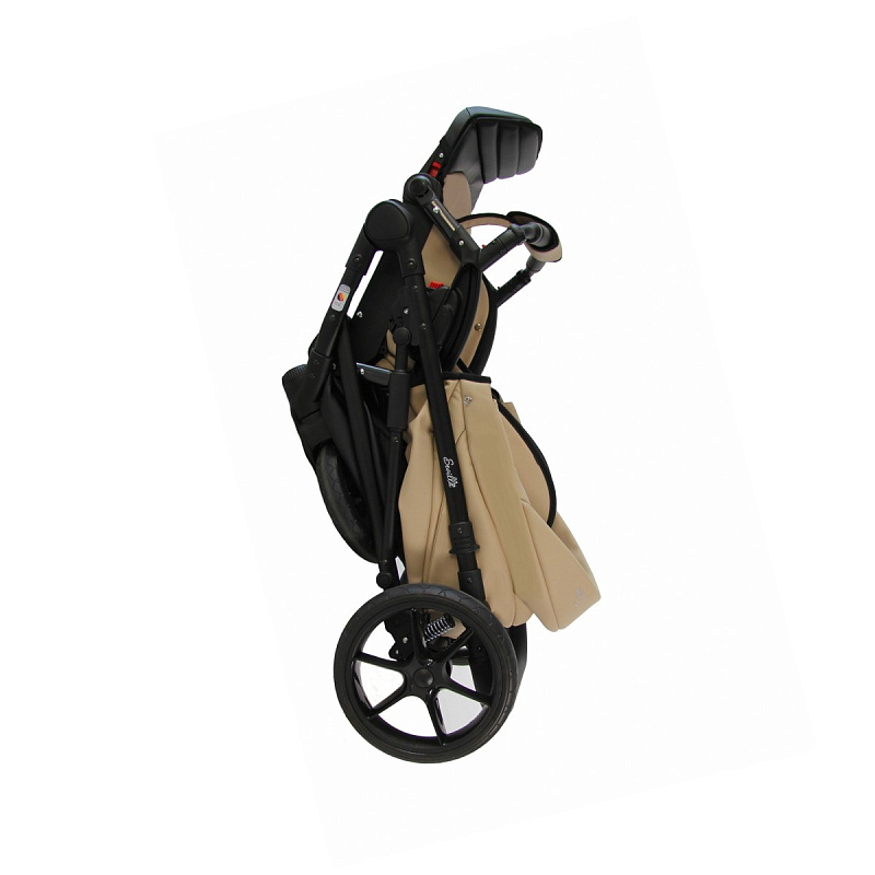 Детская коляска Sevillababy Tisso 2 в 1 бежевый экокожа