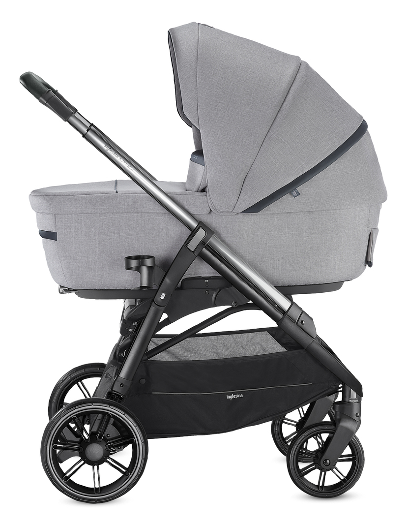 Коляска 2 в 1 Inglesina Aptica с подставкой под люльку Stand Up, Silk Grey