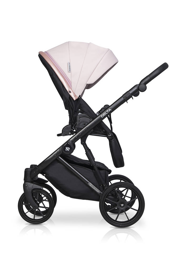 Коляска 2 в 1 RIKO BASIC DELTA ECCO 14 Rose