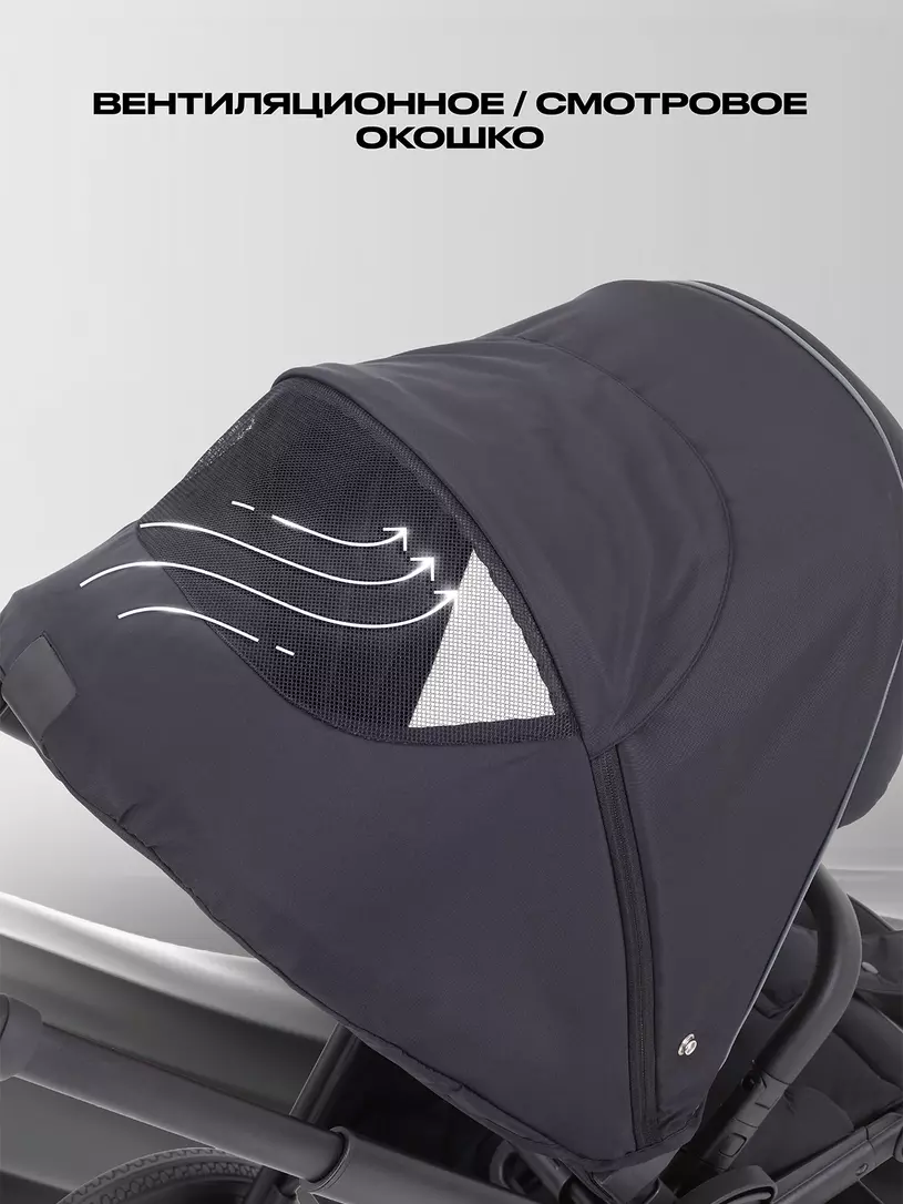 Коляска 2 в 1 Rant Flex 2025 RA076 Black