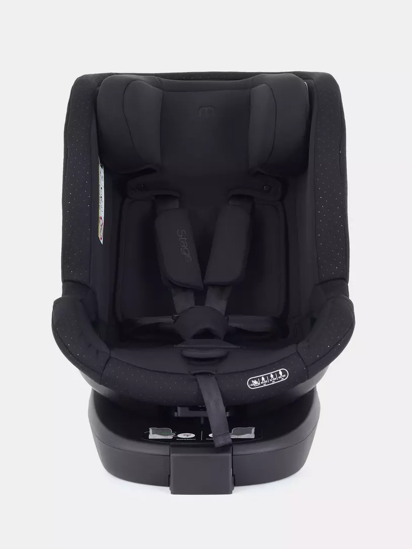 Автокресло Mowbaby Stage isofix (40-150 см) 0-36 кг Black