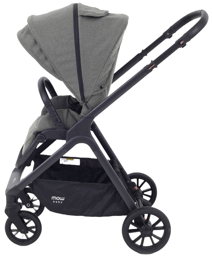 Коляска прогулочная MOWBaby MOVE MB550 Grey (Green)