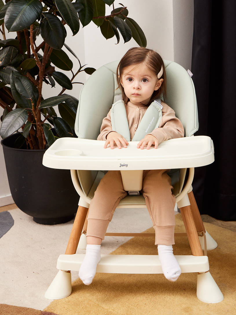 Стульчик для кормления Rant Juicy Wood green