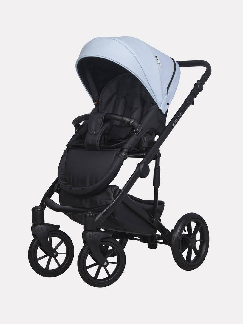 Коляска 3 в 1 Riko Basic Ozon Pastel 03, Голубой