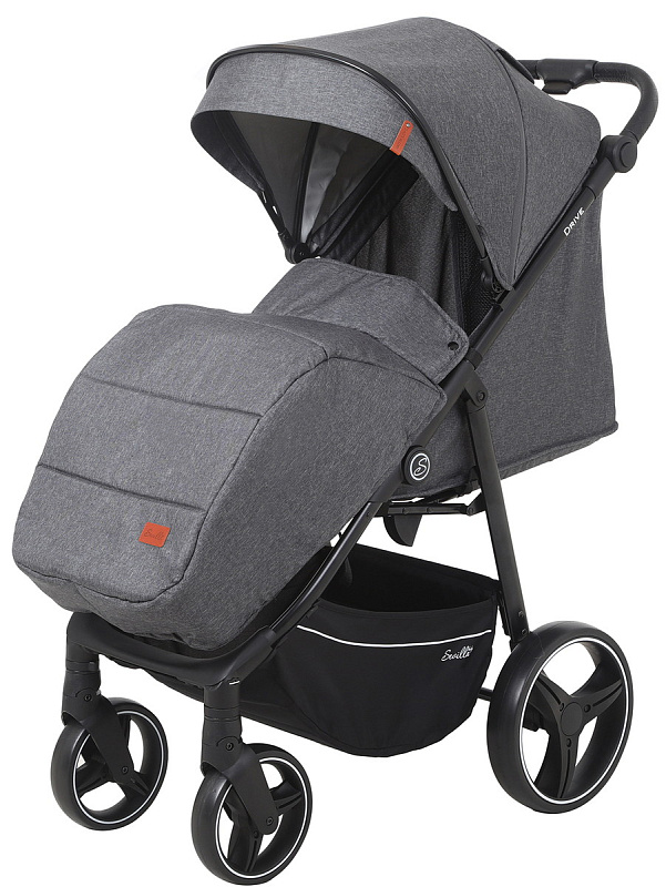 Детская прогулочная коляска Sevillababy Drive тёмно-серый
