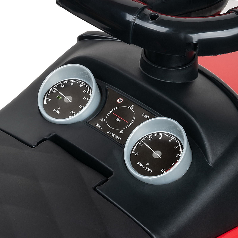 Каталка с ручкой Sevillababy Sport Car 3 в 1 614W красный