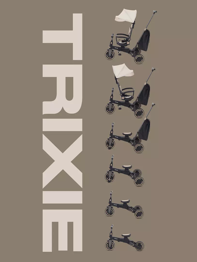 Велосипед 3-х колесный Mowbaby Trixie Beige