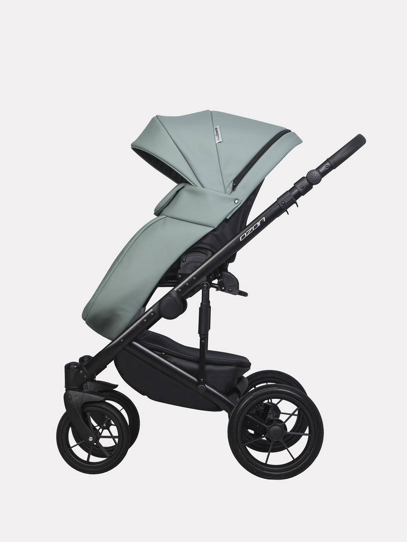 Коляска 3 в 1 Riko Basic Ozon Pastel 05, Оливковый