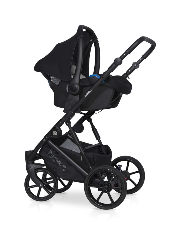 Коляска 3 в 1 Riko Nesa 03 фиолетовый