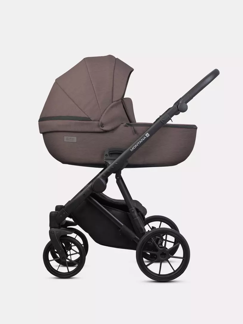 Коляска 2 в 1 Riko Basic Montana X 01 коричневый