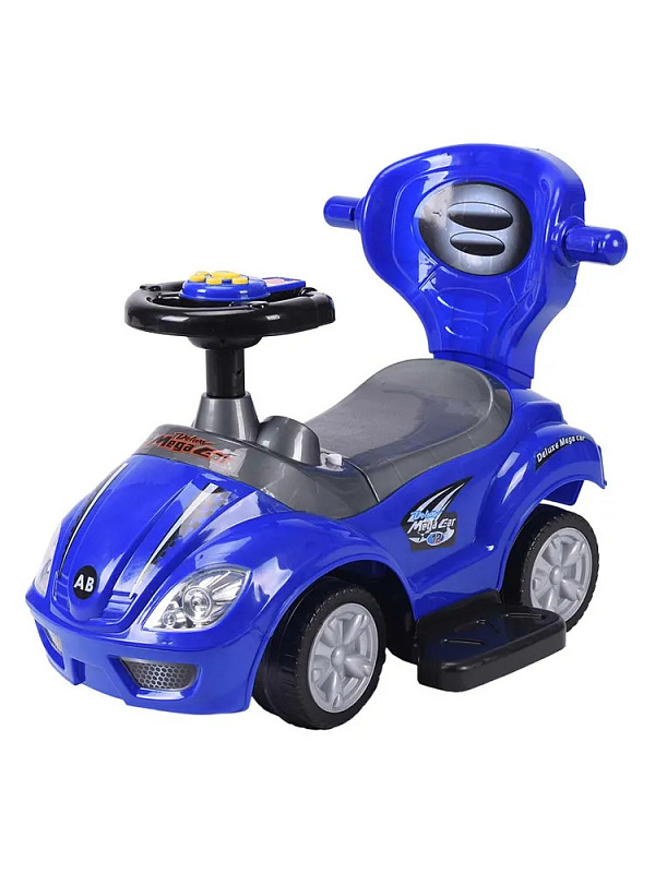 Детская каталка Sevillababy Mega Car 3 в 1 с ручкой BC202 blue/синий