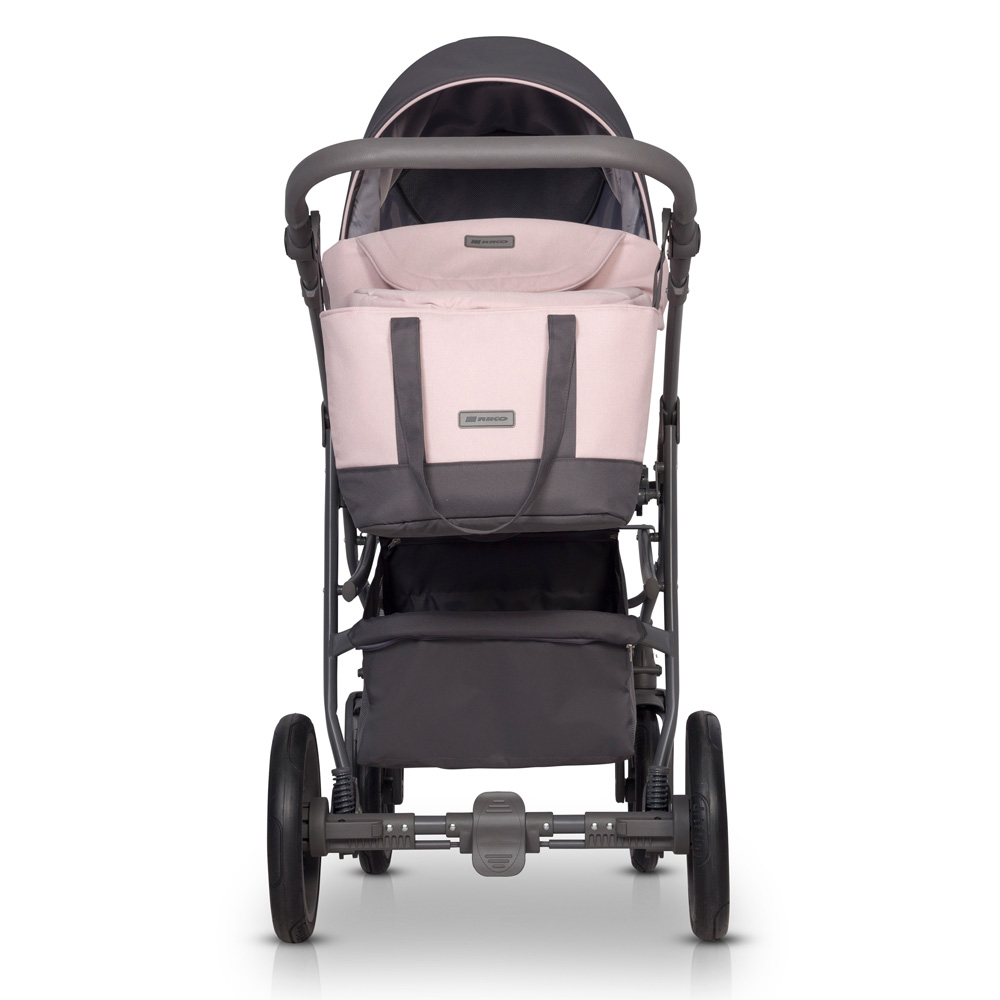 Коляска 3 в 1 Riko Basic Bella Pastel 03 розовый