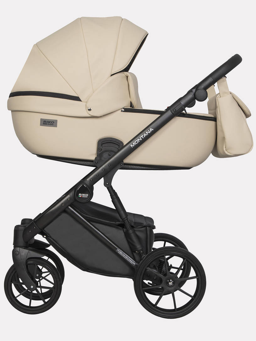 Коляска 2 в 1 Riko Basic Montana Ecco 15 ivory beige