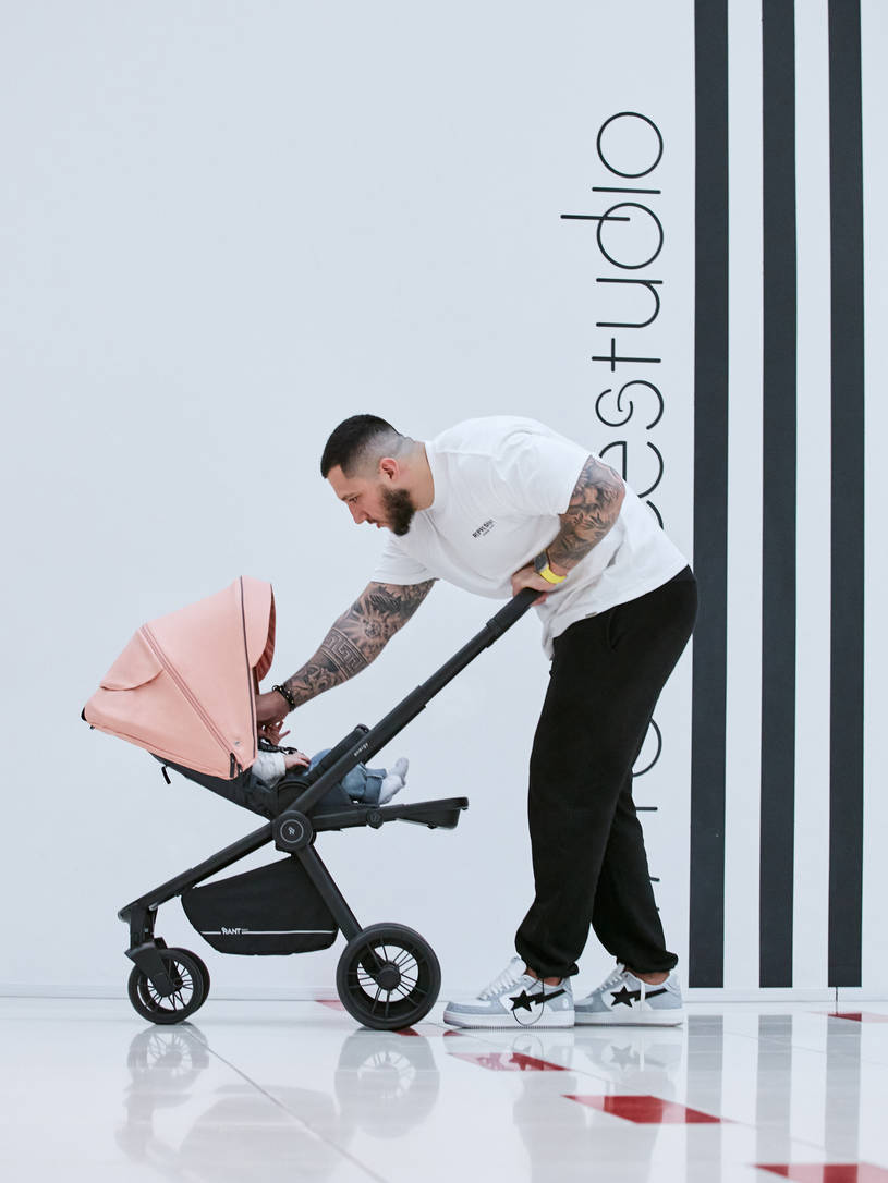 Коляска 2 в 1 Rant Basic Energy Coral