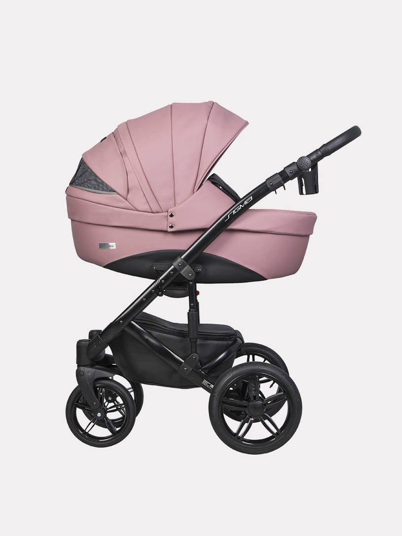 Коляска 2 в 1 Riko Sigma Pro Energy pink