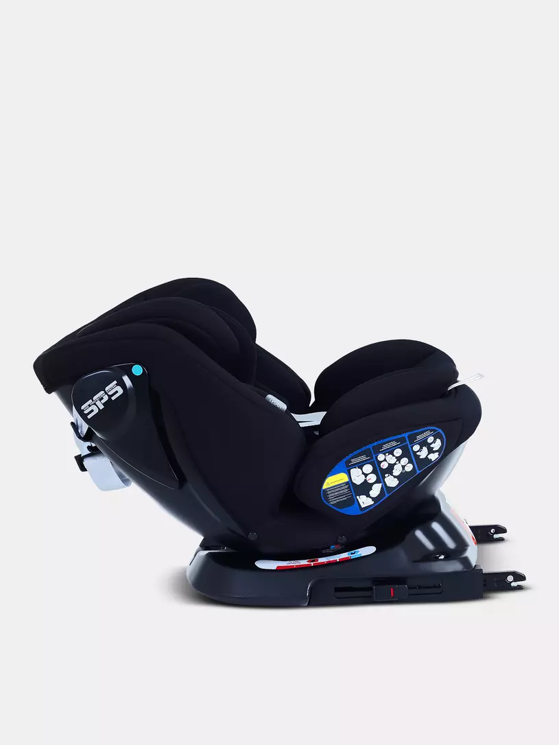 Автокресло Rant Nitro new isofix группа 0/1/2/3 (0-36 кг) Black