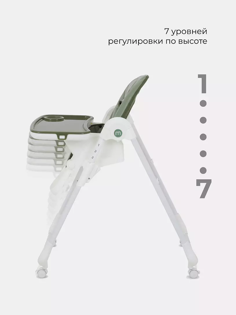 Стульчик для кормления Mowbaby Honey Green