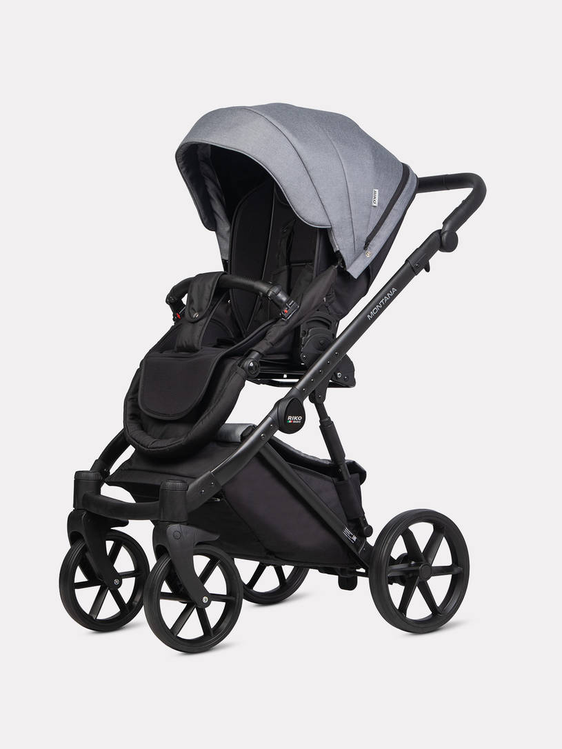 Коляска 2 в 1 Riko Basic Montana 2025 52 Grey