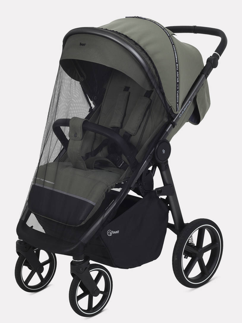 Коляска прогулочная Rant Caspia Soft Shine brown