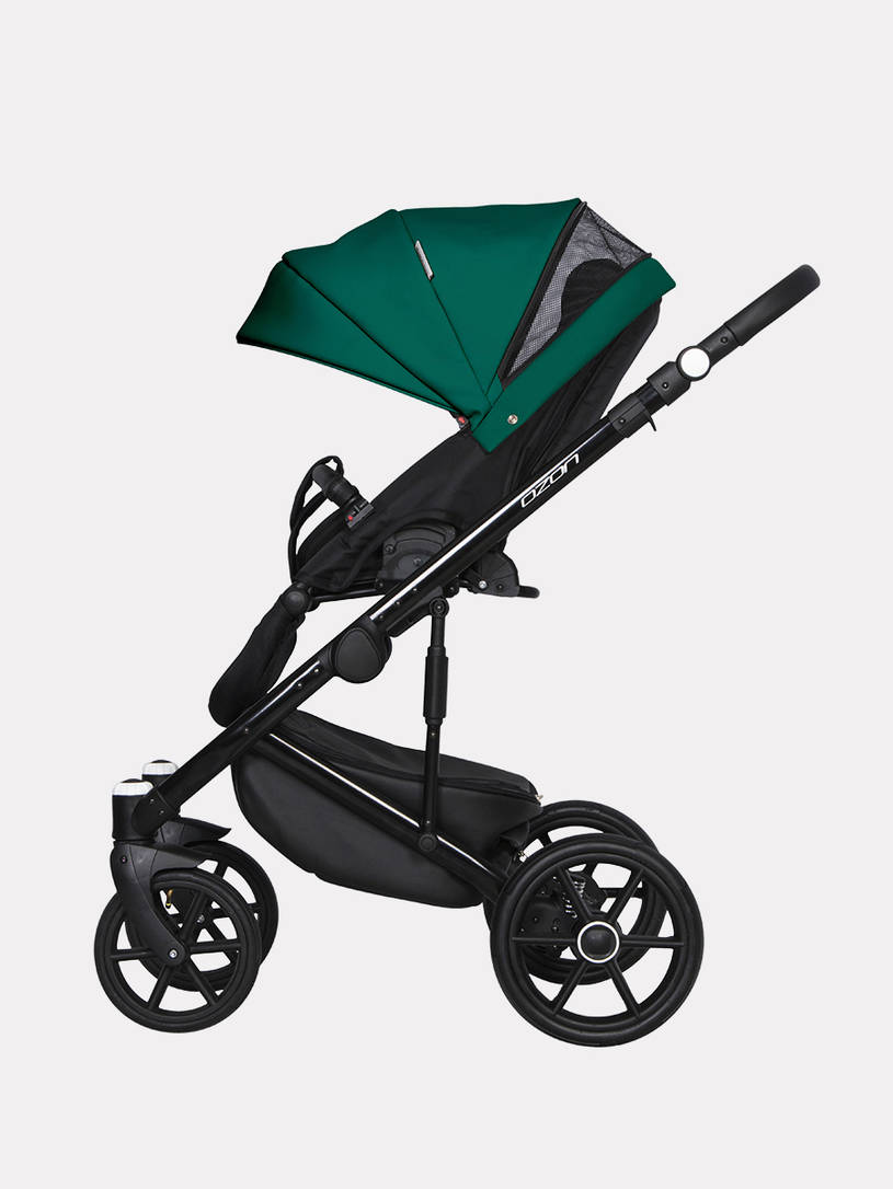 Коляска 2 в 1 Riko Basic Ozon Ecco 22 изумрудный