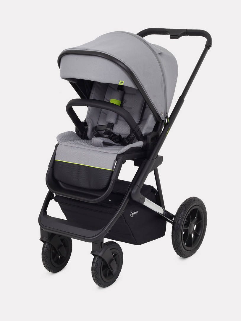 Коляска 2 в 1 Rant Axiom Grey