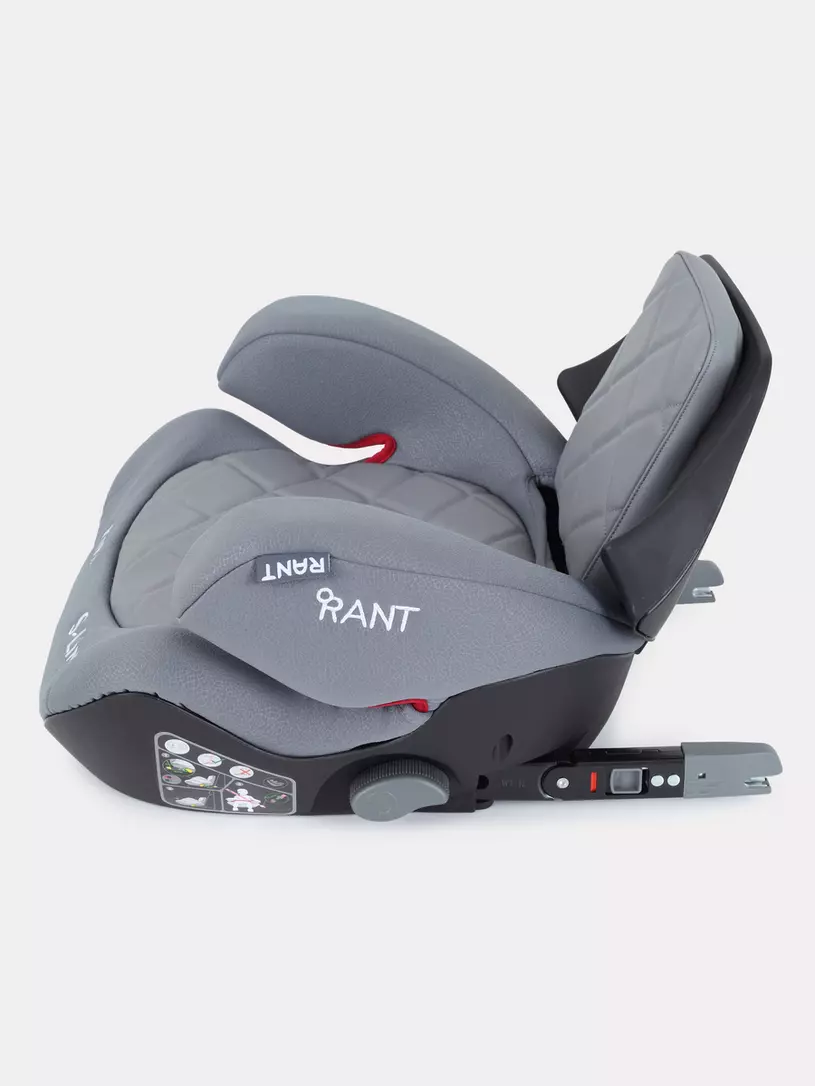 Автокресло Rant Flyfix группа 2-3 (15-36 кг), цвет: серый