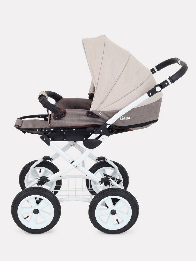 Коляска 2 в 1 Rant Siena Classic 10 коричнево-бежевый