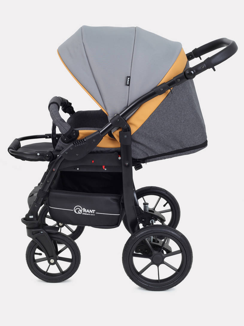 Коляска 2 в 1 Rant Patio Grey/yellow