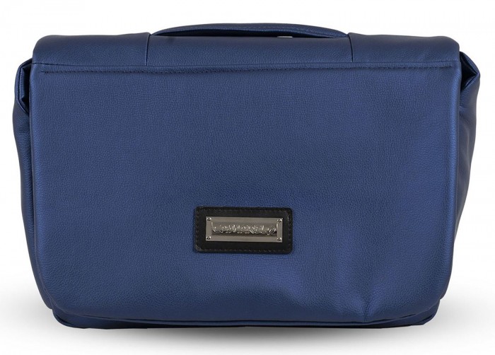 Коляска Camarelo Zeo 2 в 1 экокожа синий