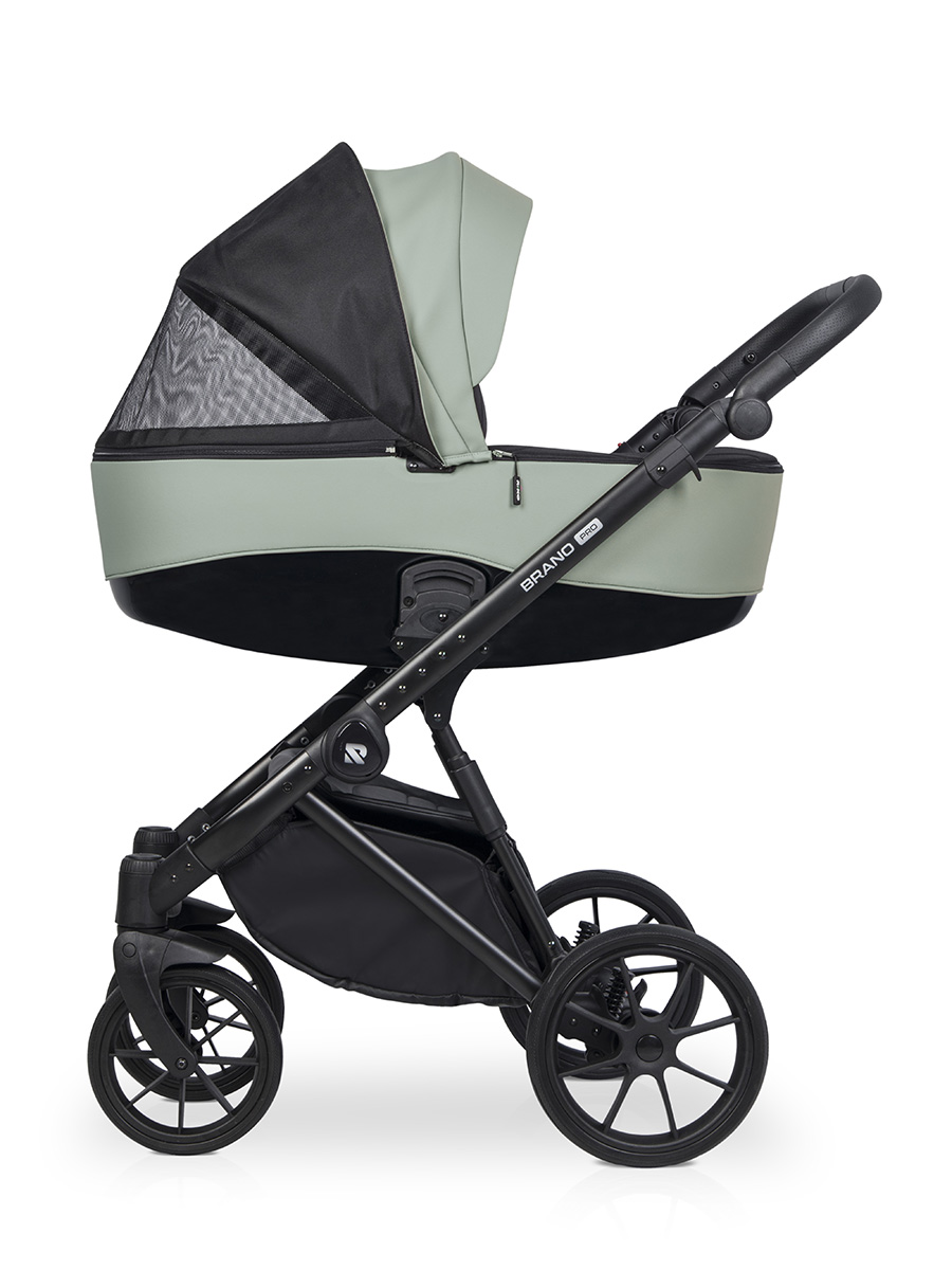 Коляска 3 в 1 Riko Brano Pro, 04 Lagoon