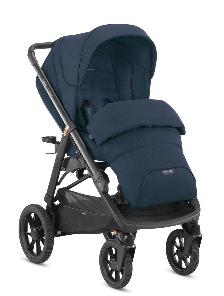 Коляска 3 в 1 Inglesina Aptica XT с подставкой под люльку Stand Up, Polar Blue