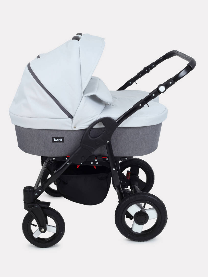 Коляска для двойни 2 в 1 Rant Dream Duo 01 графит-серый