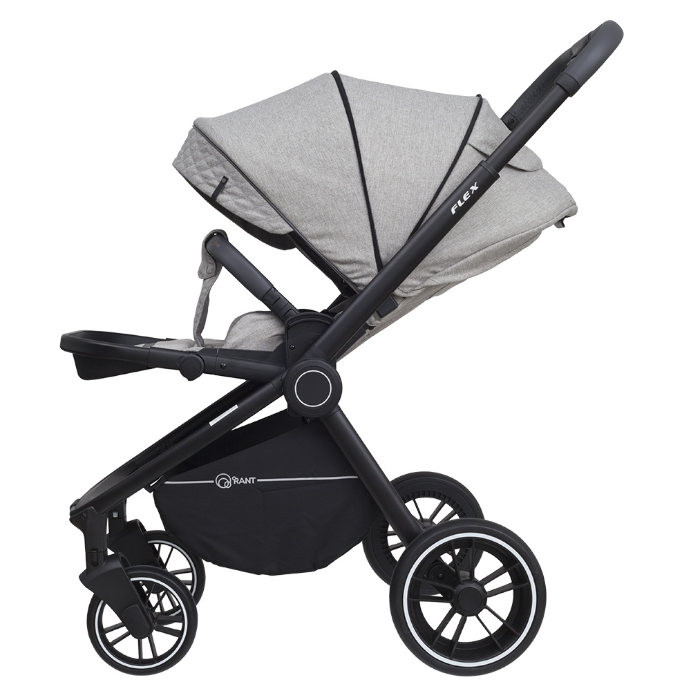 Коляска 3 в 1 Rant Flex Trends Light Grey серый